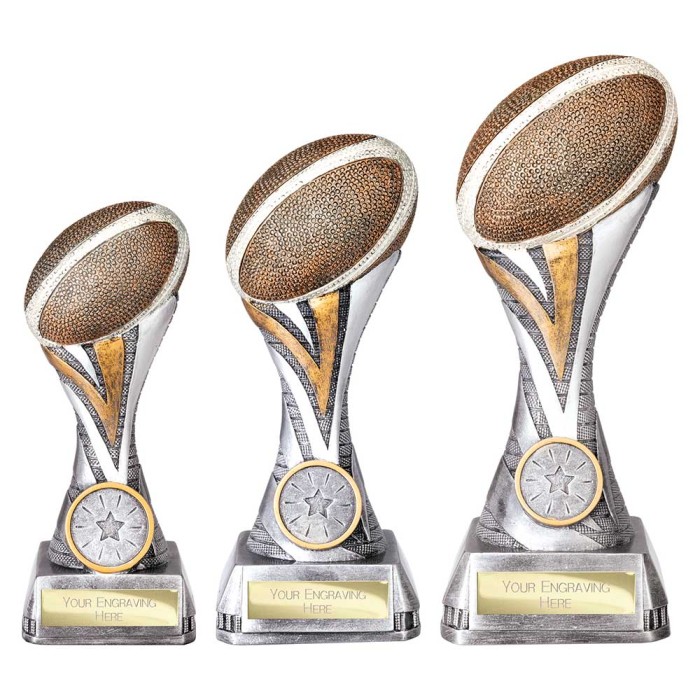 TEMPEST RUGBY AWARD - 3 SIZES - 15CM - 20CM